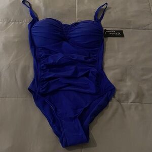 Choice by Blue waves swimsuit one piece blue size M